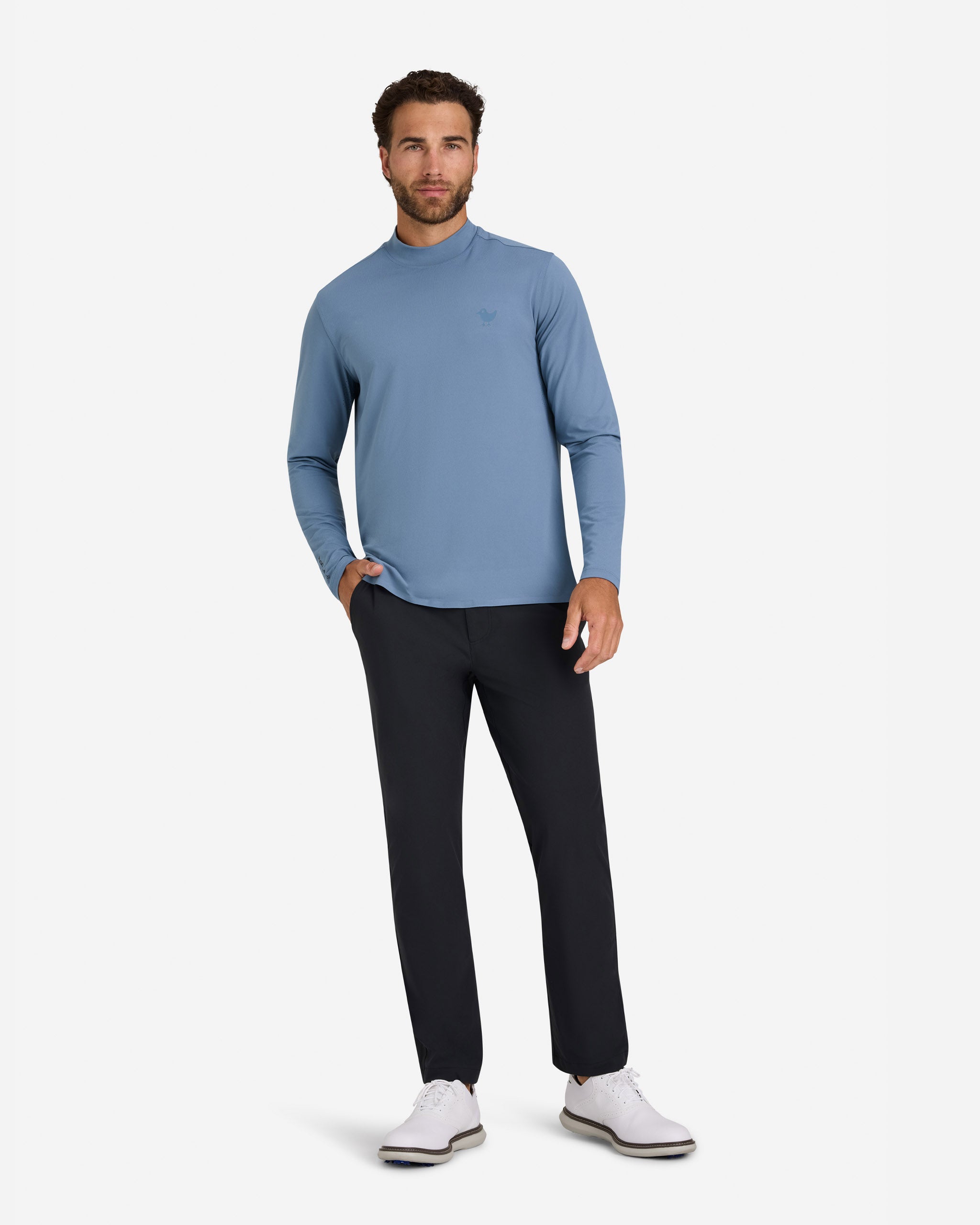 Active Mockneck - Blue Mirage