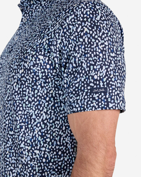 Dripity Drip Remix-Men's Polo-Bad Birdie