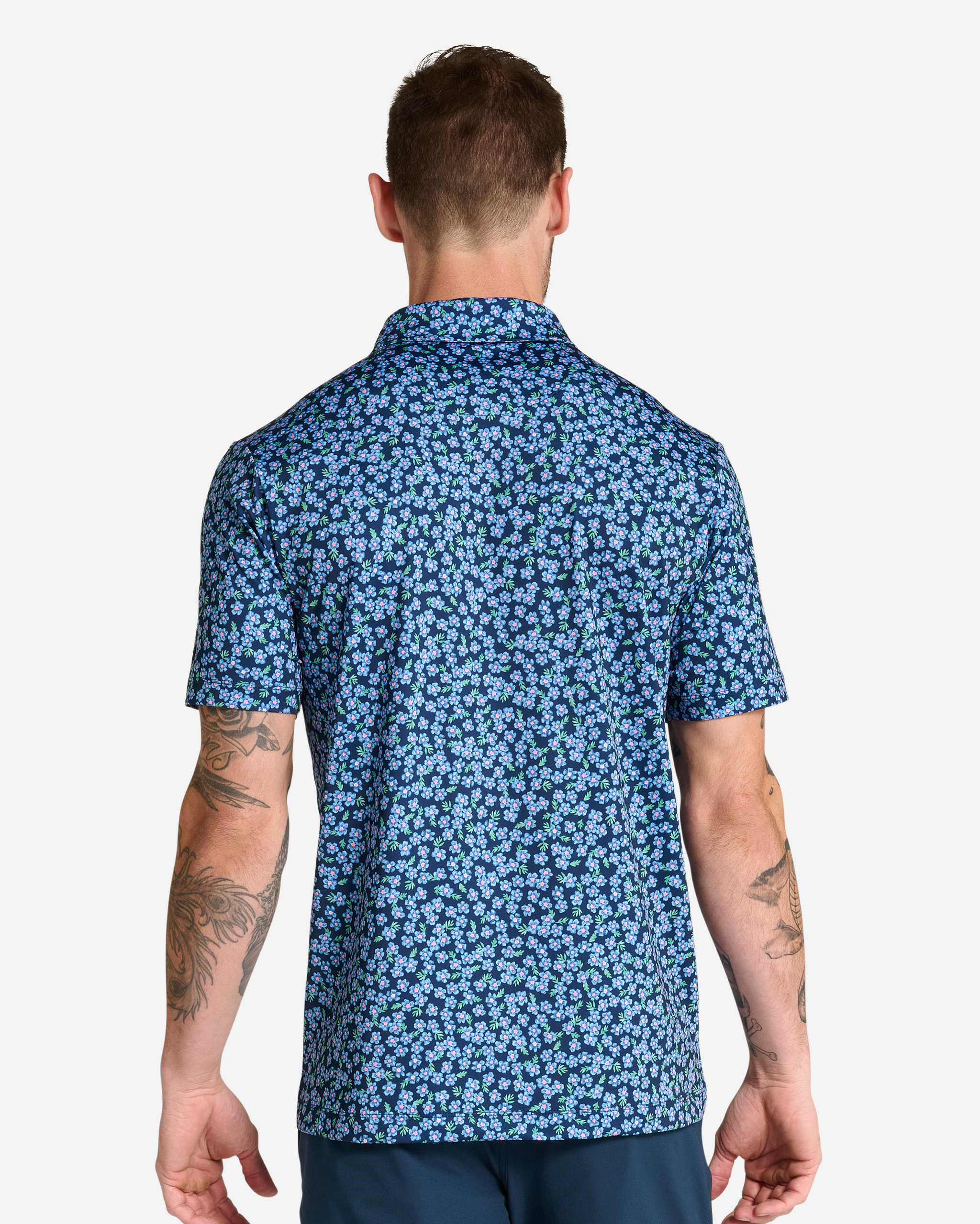 Lily Lilac-Men's Polo-Bad Birdie