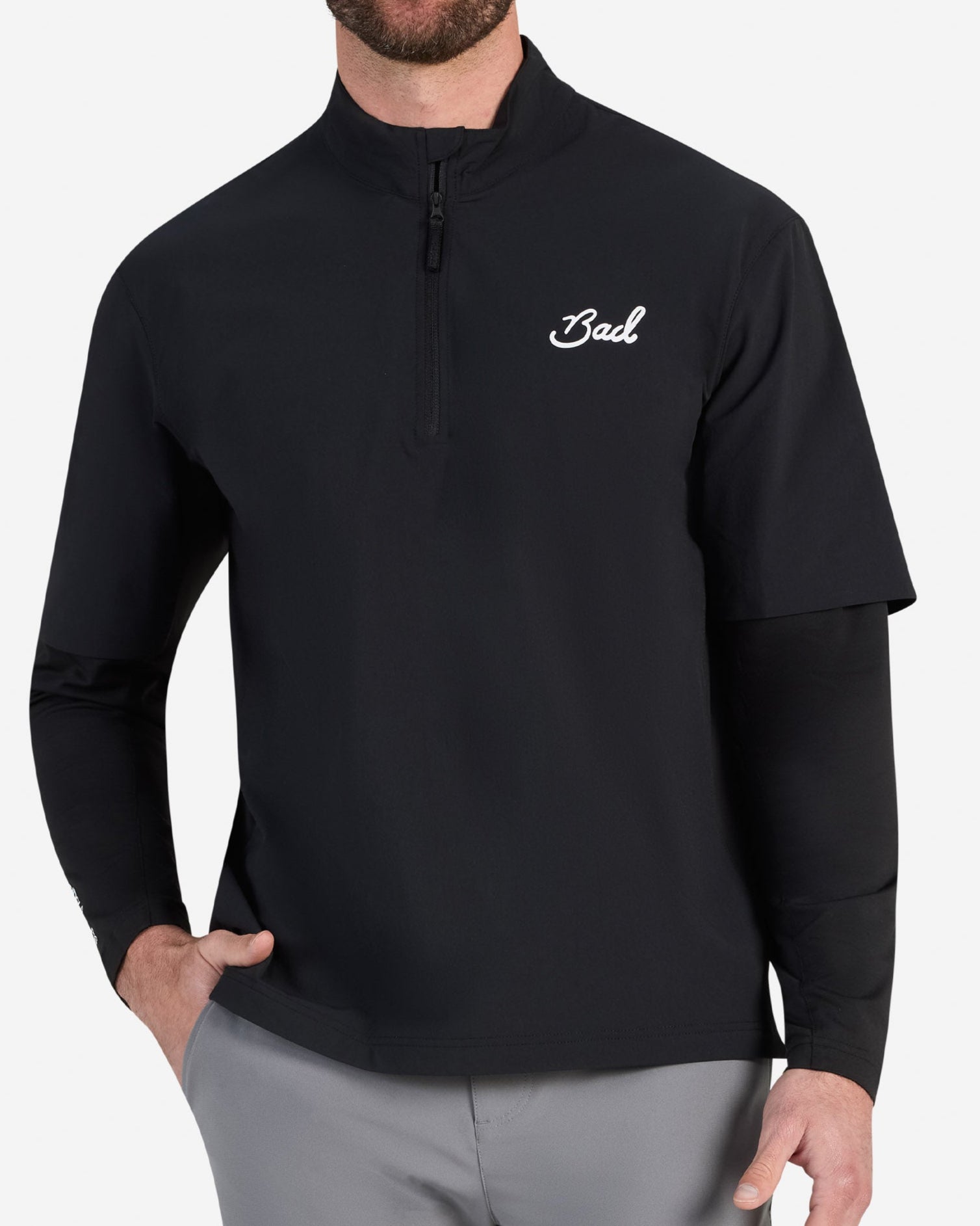 Mechanism Quarterzip - Black