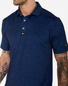 Midnight Rider-Men's Polo-Bad Birdie