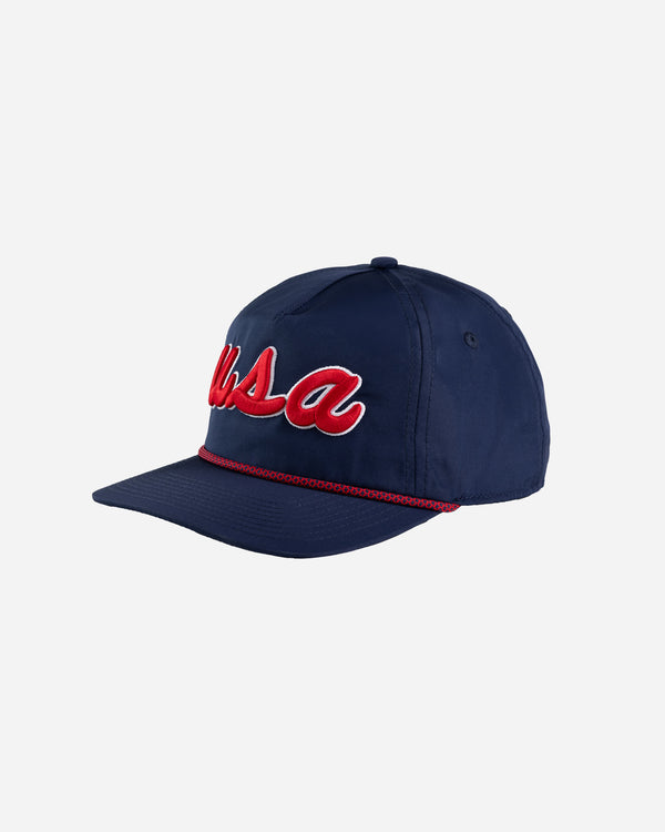 USA Rope Hat - Dark Navy